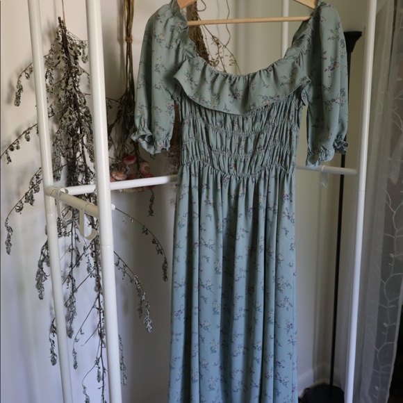 adored vintage Dresses & Skirts - Adored Vintage Romantic Prairie Dress
